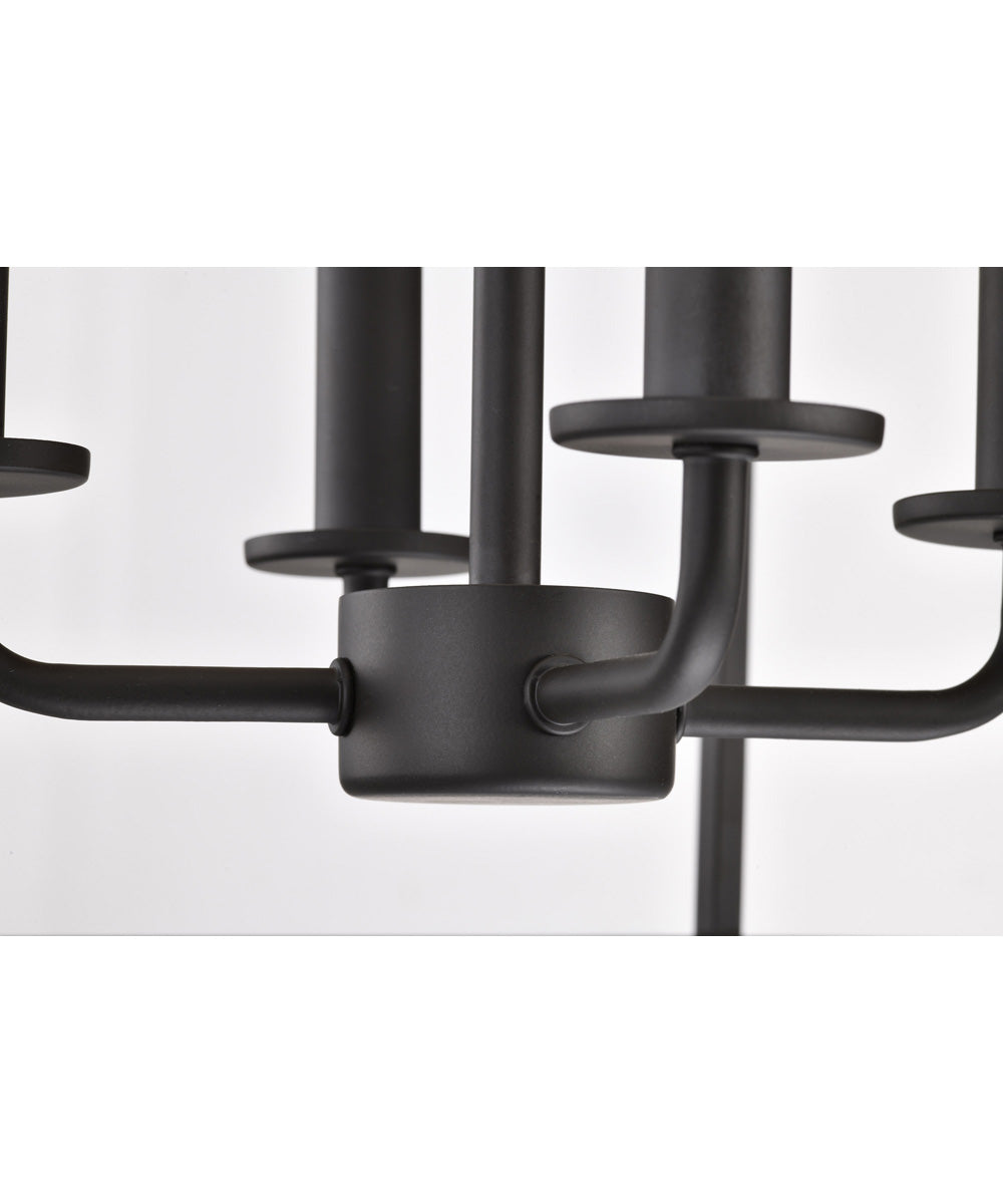 Emma 4-Light Pendant Matte Black