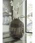 Harpwick Vase Iridescent Gray