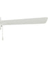 Axion I 52 in. 3-Blade Modern LED Ceiling Fan Matte White
