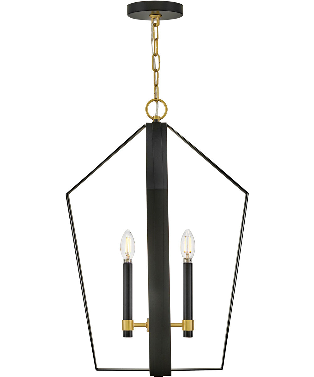 Sammi 4-Light Large Pendant in Black