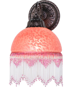 8" Wide Roussillon Wall Sconce Warm Pink