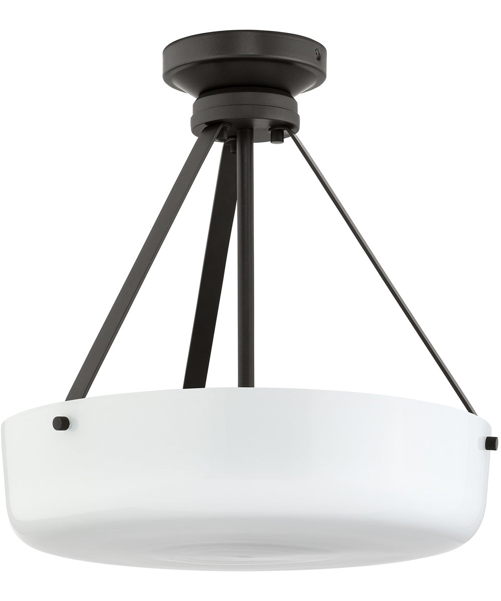 Lieon 2-Light Convertible Pendant Antique Bronze