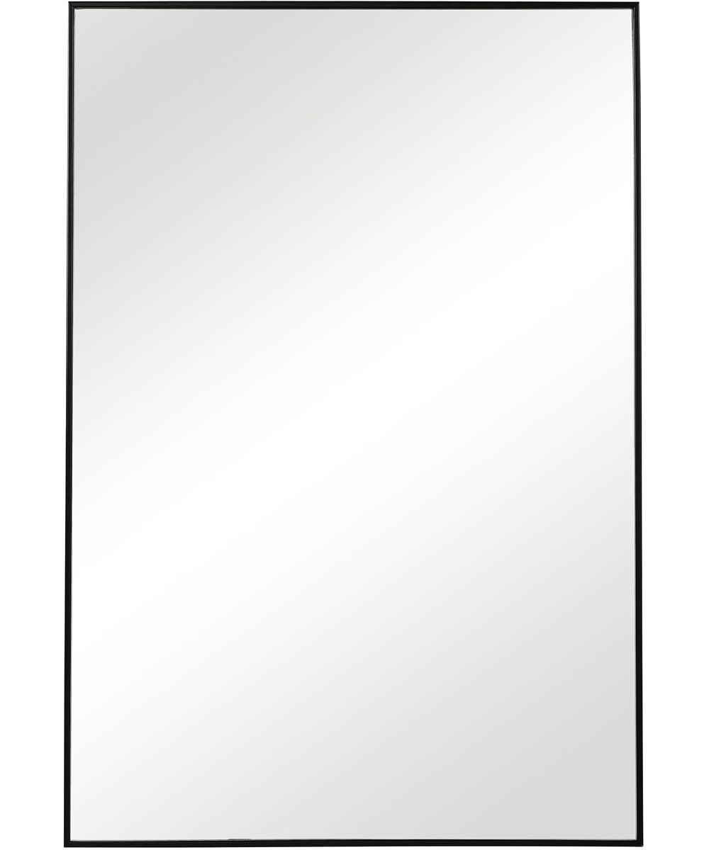 21x31" Wall Mirror with Black Frame