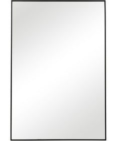 21x31" Wall Mirror with Black Frame