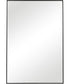 21x31" Wall Mirror with Black Frame