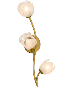 Walker 3-light Wall Sconce Vintage Brass