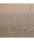 Ilia 9-Light Two-Tier Chandelier Brushed Nickel