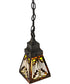 5" Square Nuevo Mission Mini Pendant