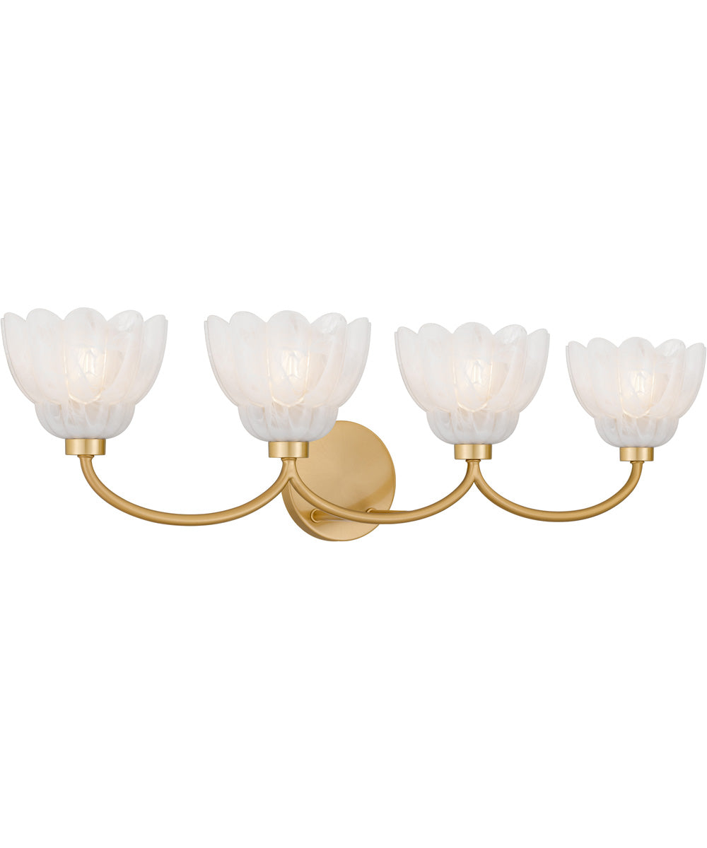 Whitecap 4-light Bath Light Brushed Gold