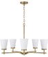 Drake 5-Light Chandelier Aged Brass