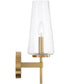 Aaron 1-Light Sconce Aged Brass