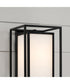 Aiden 1-Light Outdoor Wall-Lantern Black