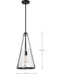 Valentine 1-Light Pendant Black