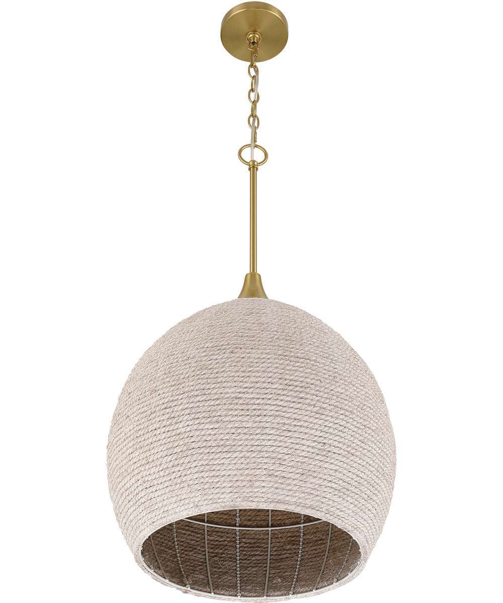 Keira 1-Light Lighting Satin Brass