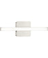 Phase 4 16 in. Small Modern Integrated 3CCT Integrated LED Linear Vanity Light Brushed Nickel
