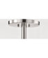 Lune 3-Light Close-to-Ceiling Brushed Nickel