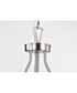 Boliver 3-Light Pendant Brushed Nickel