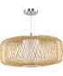 Cordova 1-Light Large Pendant Natural Rattan
