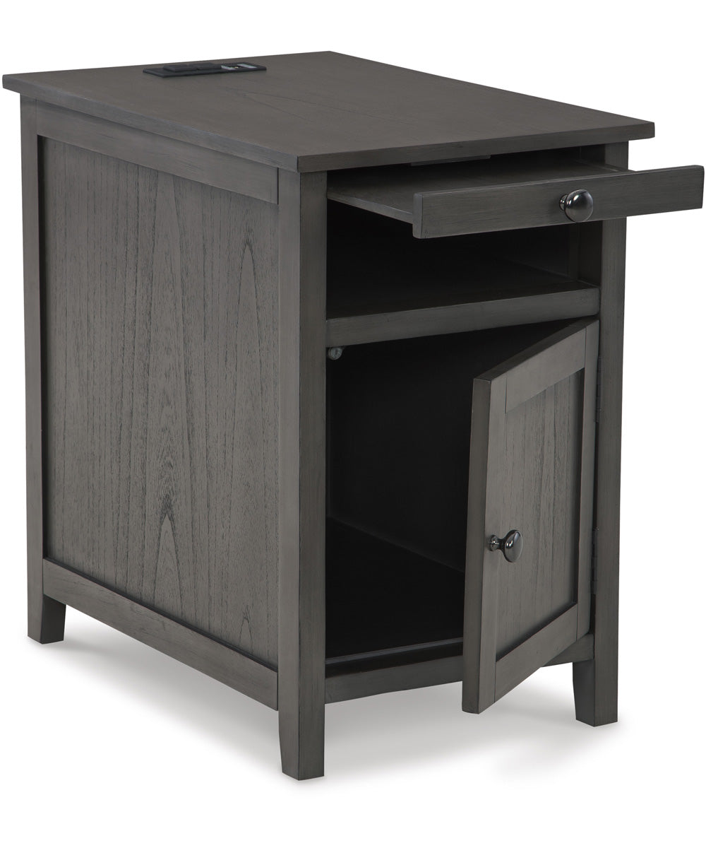 Treytown Chair Side End Table Gray
