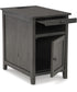 Treytown Chair Side End Table Gray