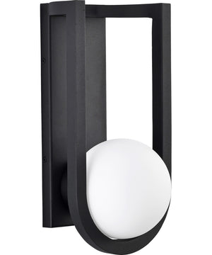 Cradle 1-Light Outdoor Matte Black
