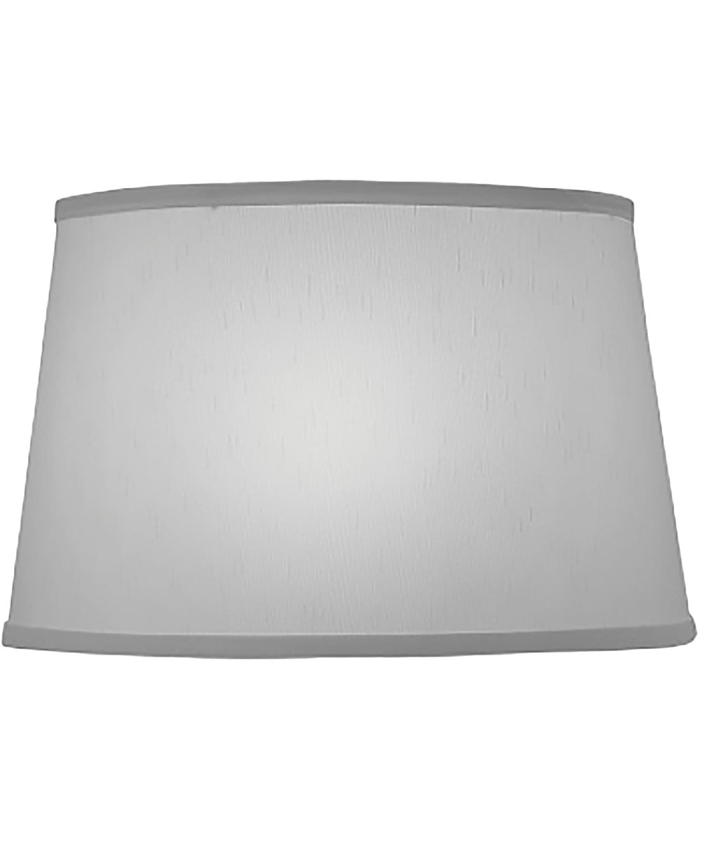 13x16x10 Global White Tapered Drum Hardback Lampshade
