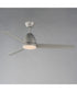 Seaborne 52 inch Marine Grade Fan w LED Light Kit Satin Nickel