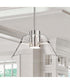 Edmond  Pendant Polished Nickel