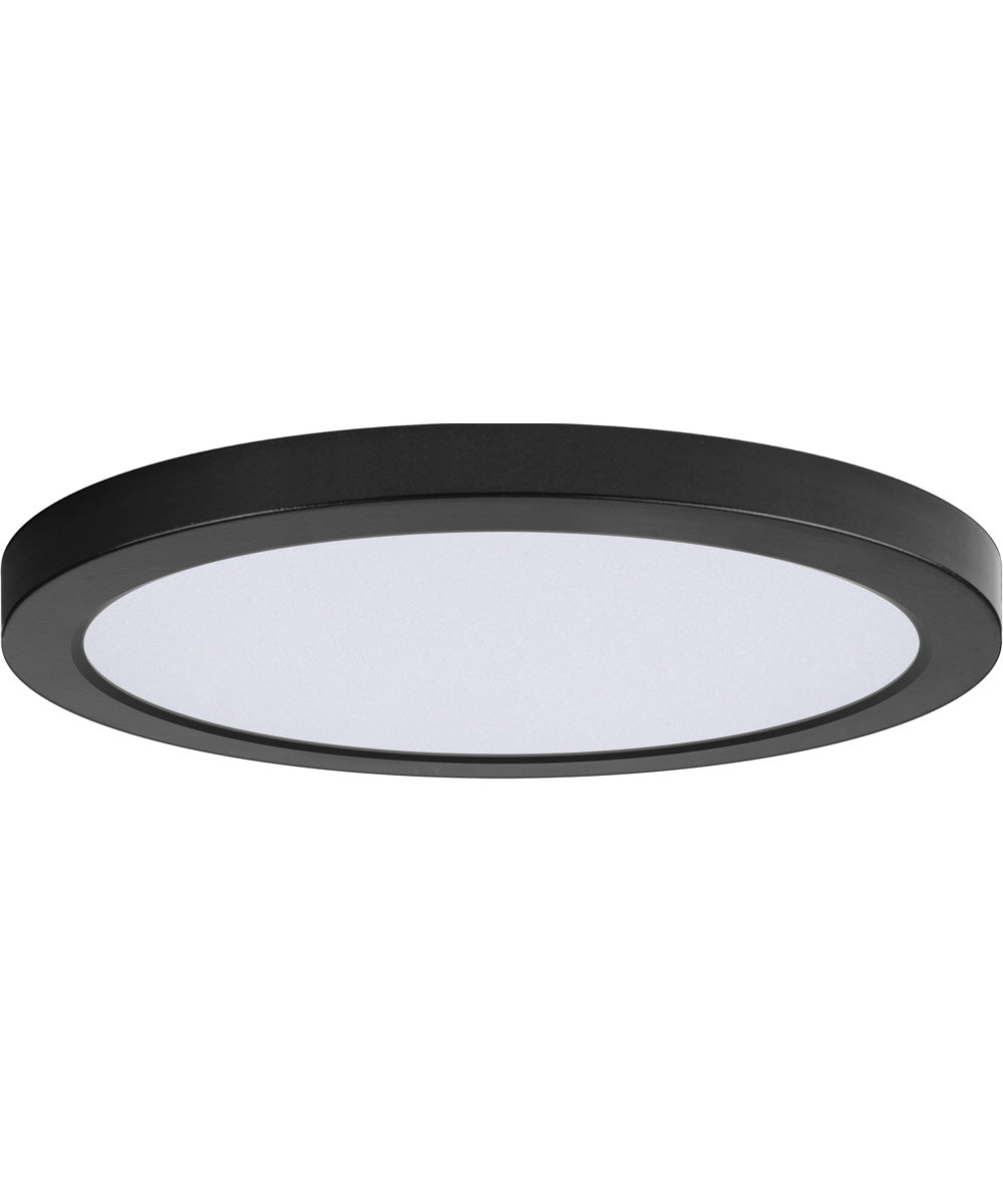 Chip 11 inch 26W RD LED Flush Mount 3000K Black