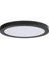 Chip 11 inch 26W RD LED Flush Mount 3000K Black