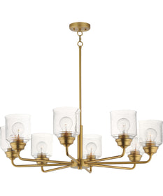 Acadia 8-Light Chandelier Natural Aged Brass