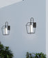 Chilton 1-Light 22"h Extra Large Outdoor Wall Lantern Etched Opal Glass Textured Black Finish by Progress