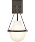 Collins 1-Light Medium Single Light Sconce in Black Oxide
