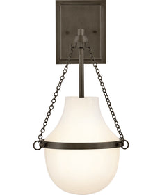 Collins 1-Light Medium Single Light Sconce in Black Oxide