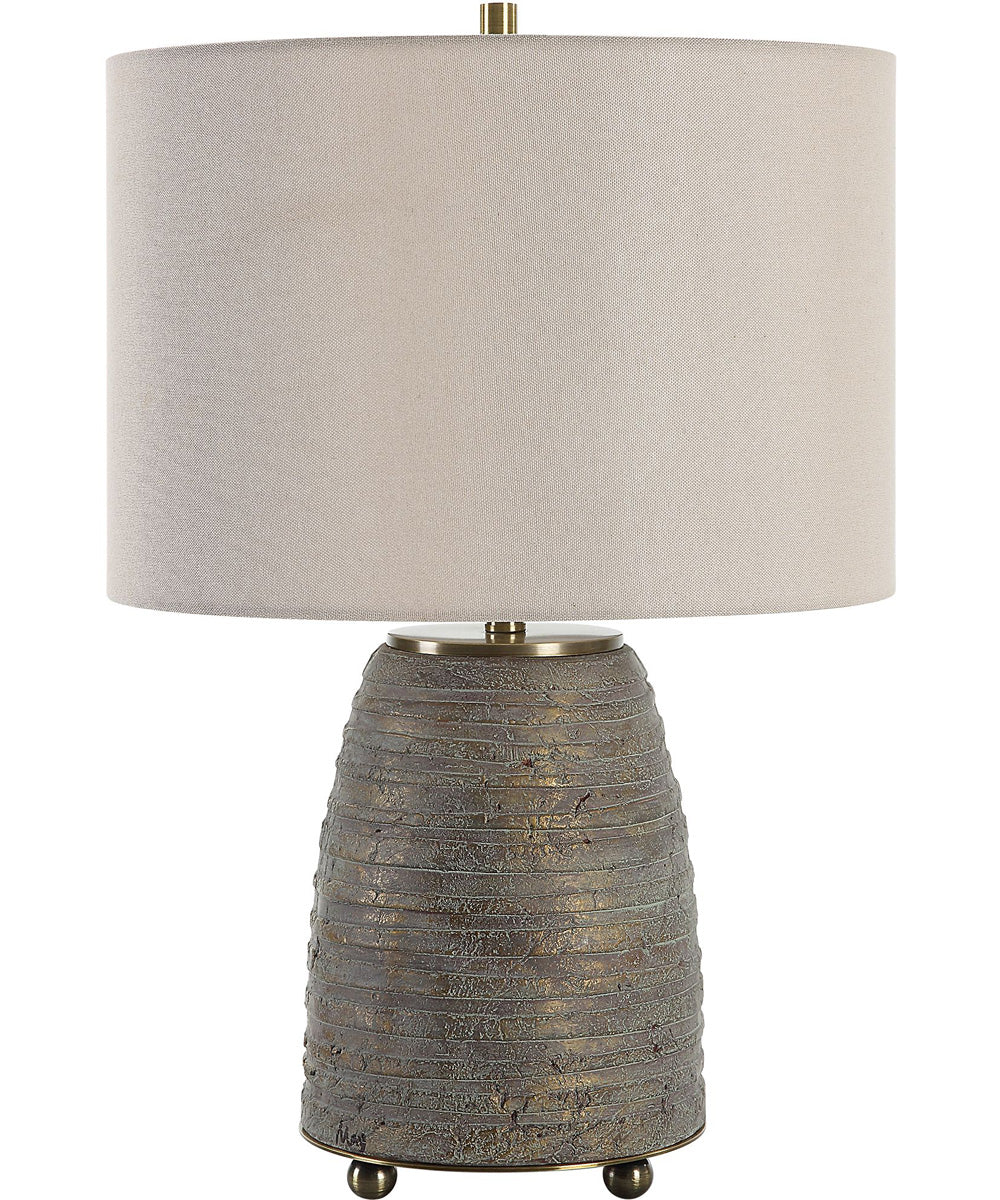 Gorda Bronze Ceramic Table Lamp