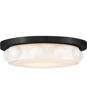 Zoey LED-Light Medium LED Flush Mount in Black