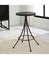 Sona Black Counter Stool