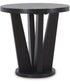 Chasinfield Round End Table Dark Brown