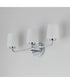 Durham 3-Light Bath Vanity Polished Chrome