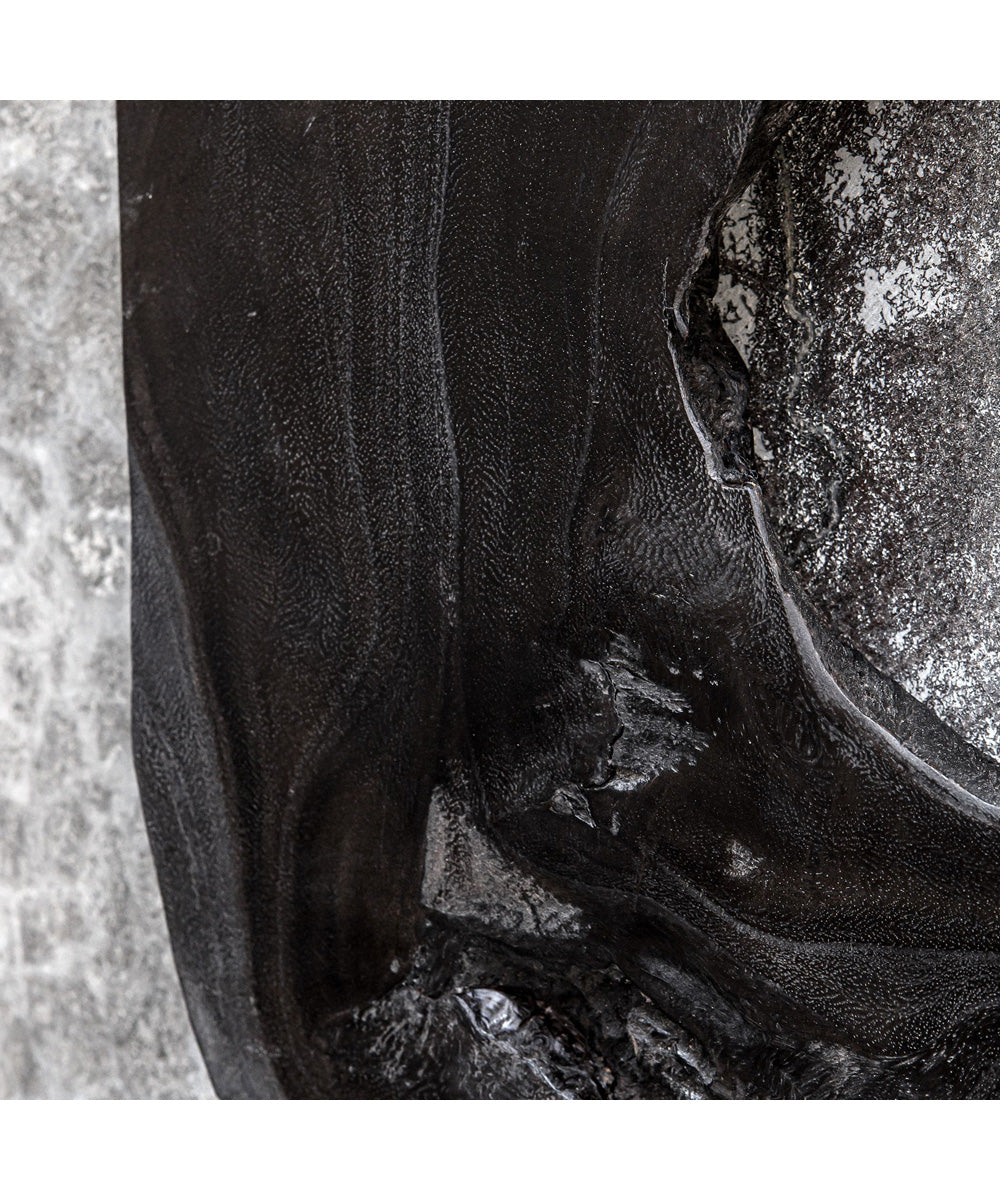 Bahati Ebony Wood Wall Art, Set of 9