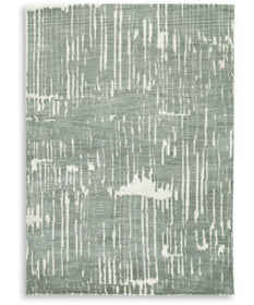 Cayworth Medium Rug Teal/White