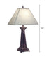 29"H 3-Way Table Lamp Antique Copper