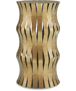 Arida Aged Gold Accent Table