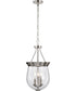 Boliver 3-Light Pendant Brushed Nickel