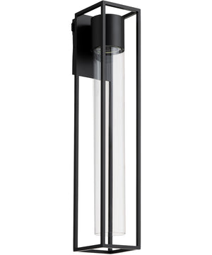 Delgado Outdoor Wall Lantern Wall Mount Light Fixture Matte Black