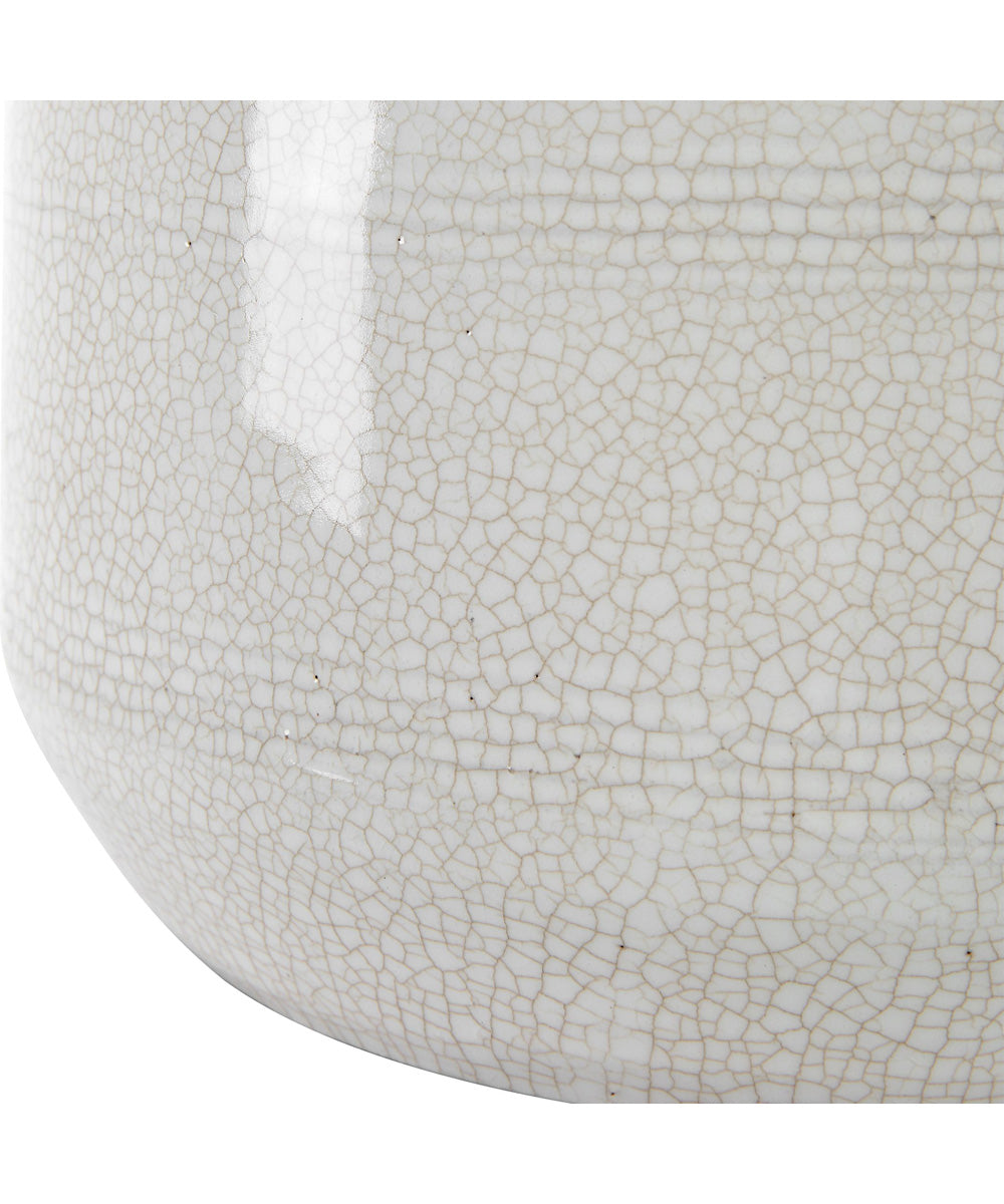 Odawa White Farmhouse Table Lamp