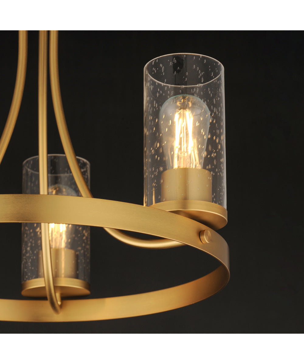 Livingston 3-Light Chandelier Natural Aged Brass