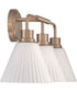 Pleated II 3-Light Lighting Premium Bronze