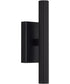 Ian 2-Light Sconce Matte Black