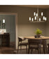 Mack 1-Light Pendant with Layered Glass Shade Brushed Nickel